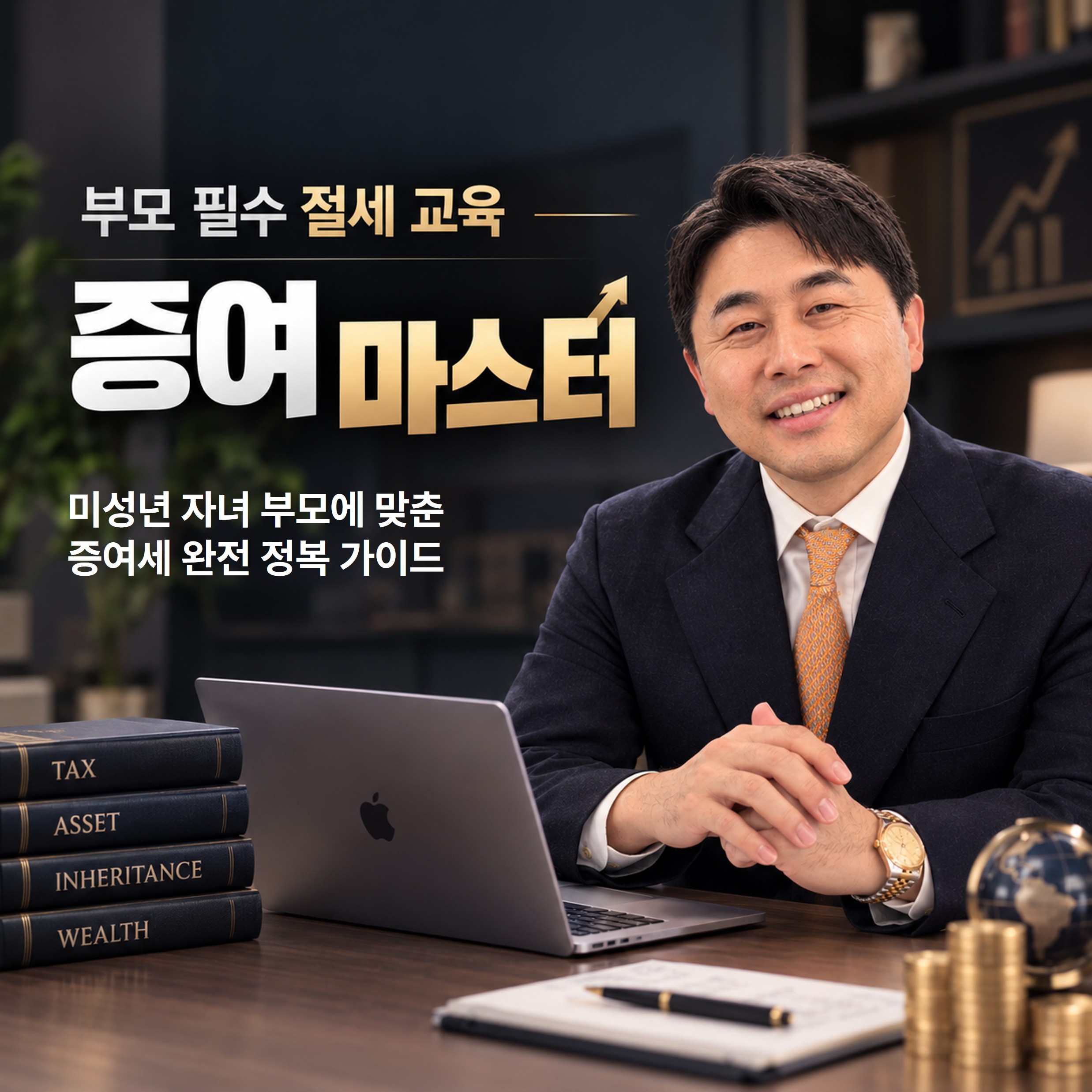 미성년 자녀 부모 필수 상식 '증여세 절세 원리와 셀프 신고 방법 ' 증여 마스터 클래스 1시간 마스터 (4분x15강)
